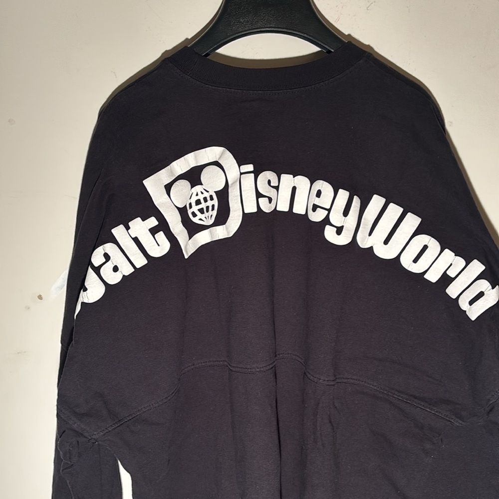 Walt disney spirit jersey all black white